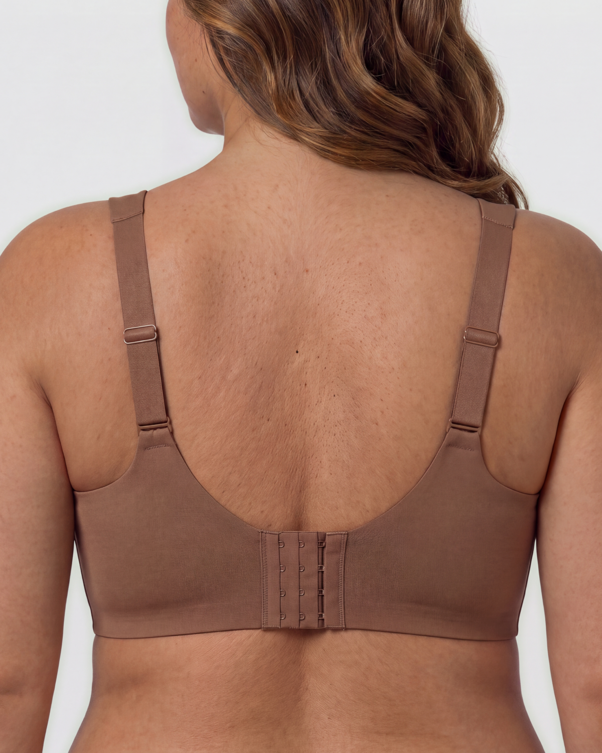 CURVS Full Coverage Bra - Brown #Color_Brown
