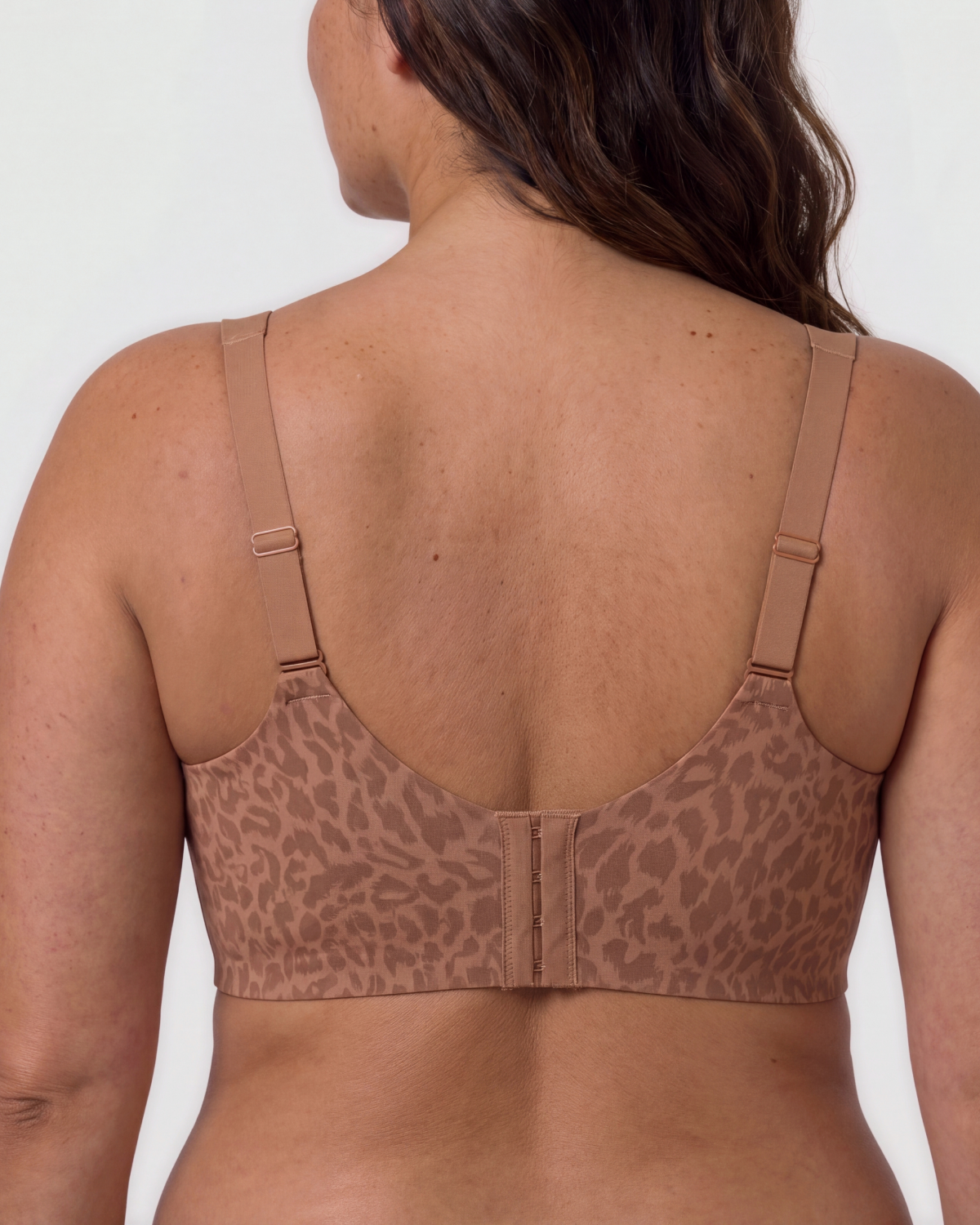 CURVS Full Coverage Bra - Leopard Brown #Color_Leopard Brown
