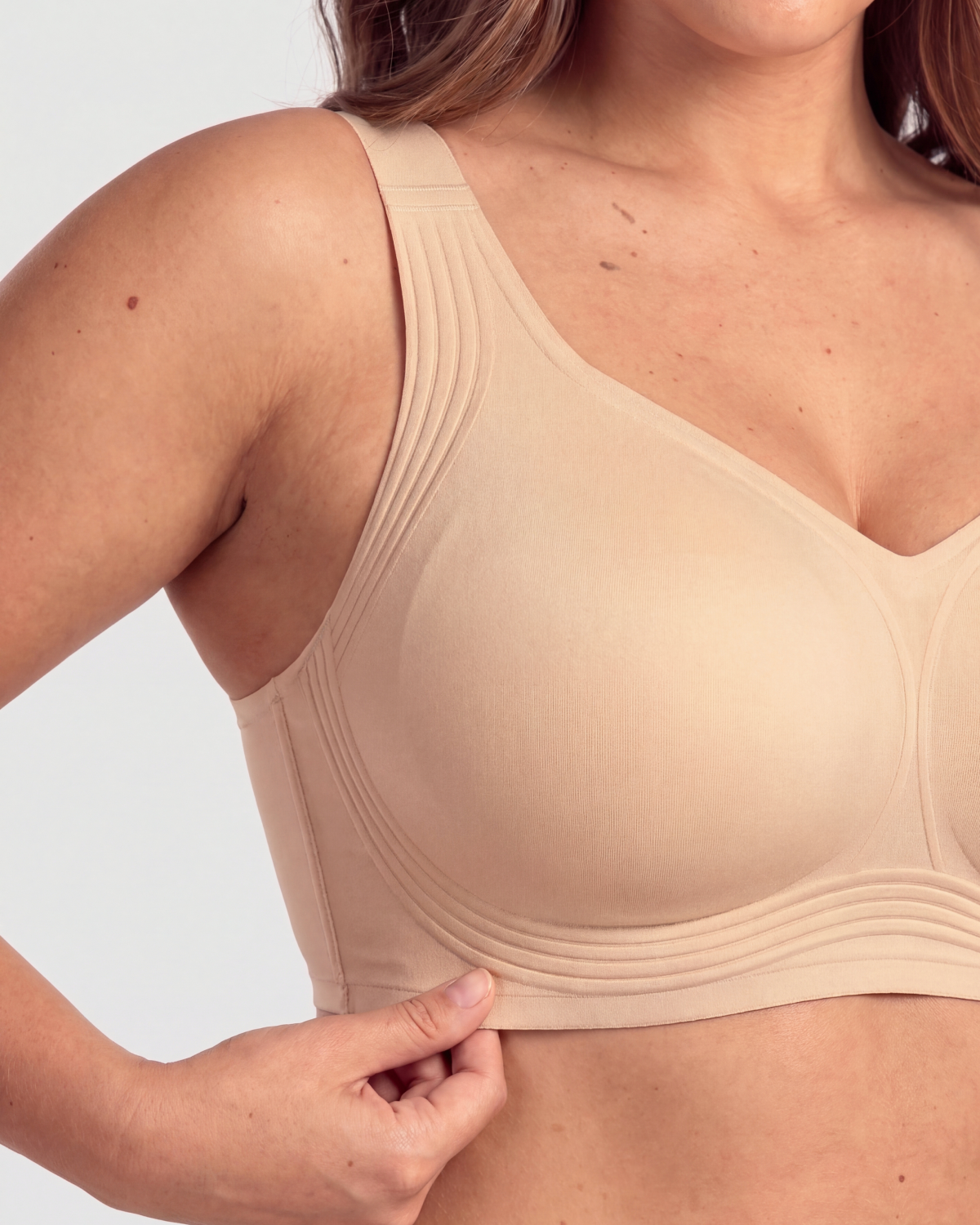 CURVS Full Coverage Bra - Nude #Color_Nude