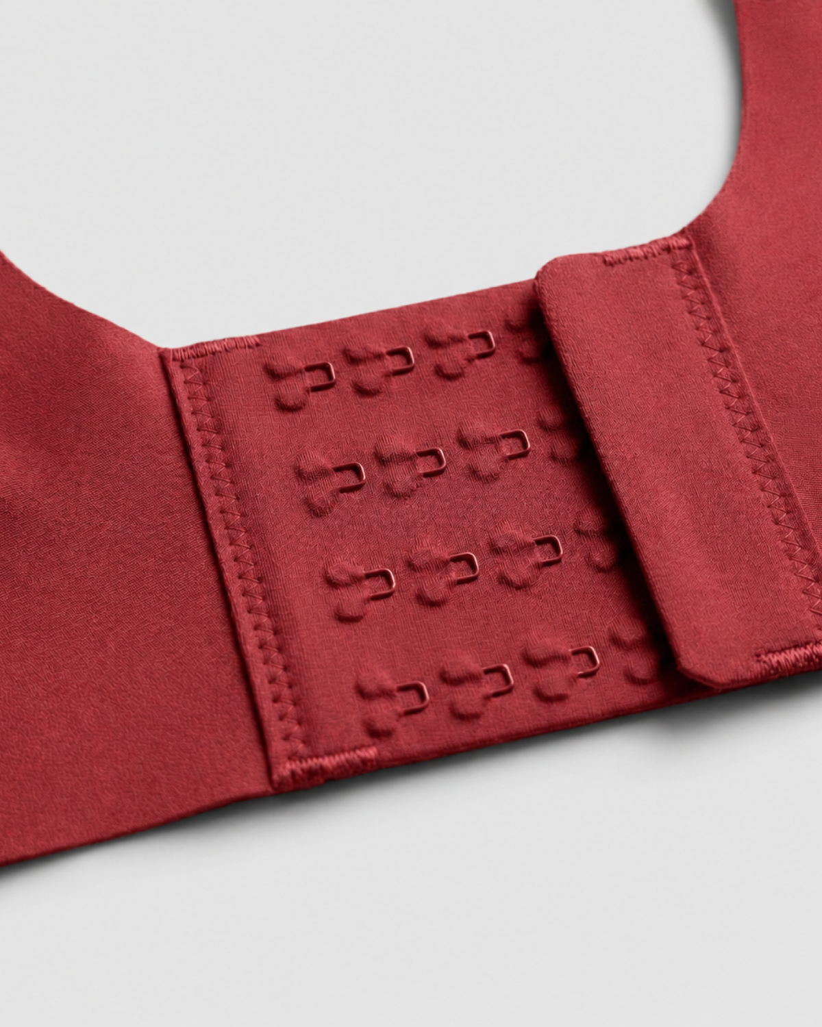 CURVS Full Coverage Bra - Red #Color_Red