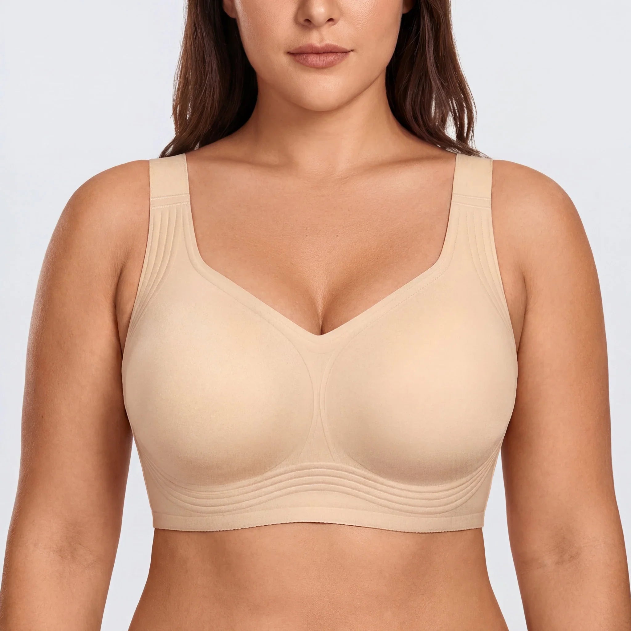 Wireless Full Coverage JellyWire Bra - for Nude #Color_Nude