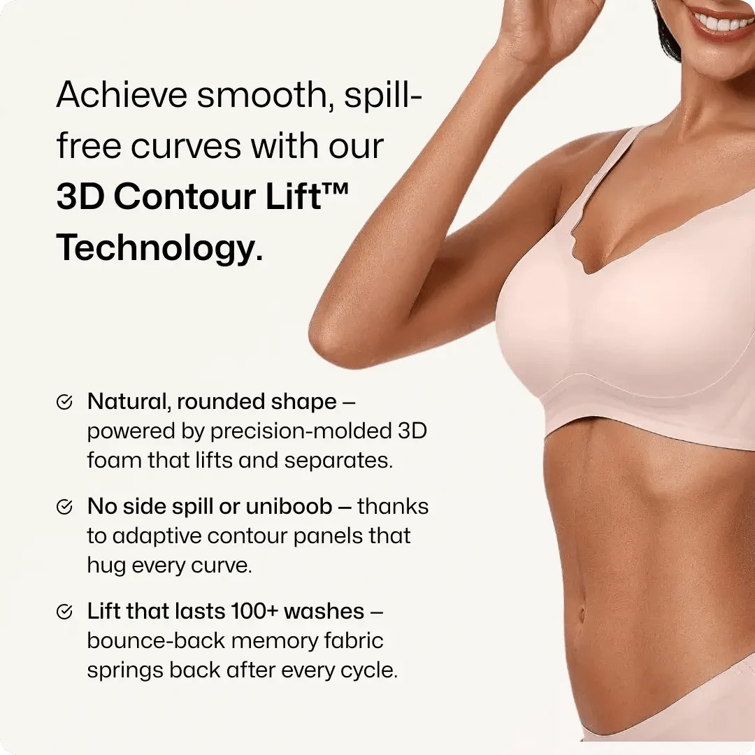 Wireless Scalloped Neckline Push Up Bra - for Black