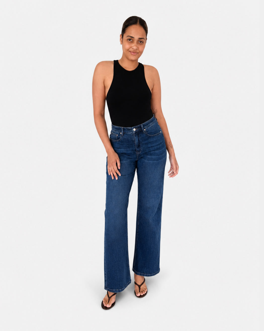 Tall - Wide Leg – Indigo