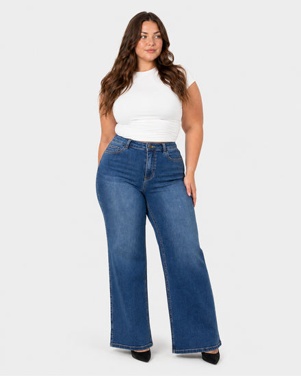 New: Mid Rise Mid Blue