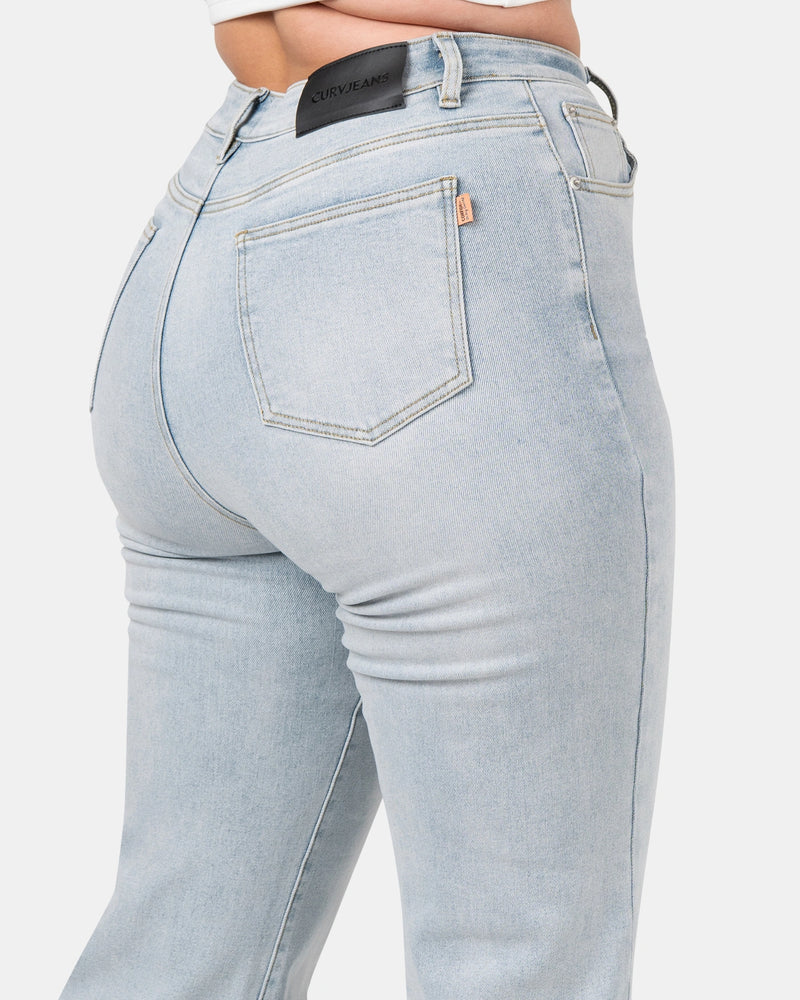 Relax – Taille haute – Bleu nuage
