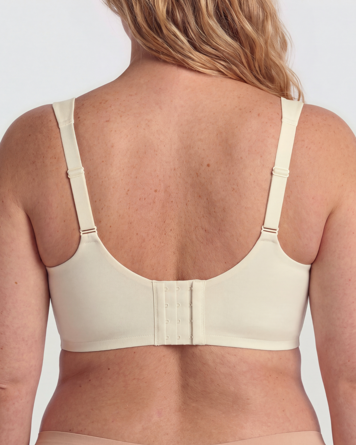 CURVS Full Coverage Bra - Cream White #Color_Cream White