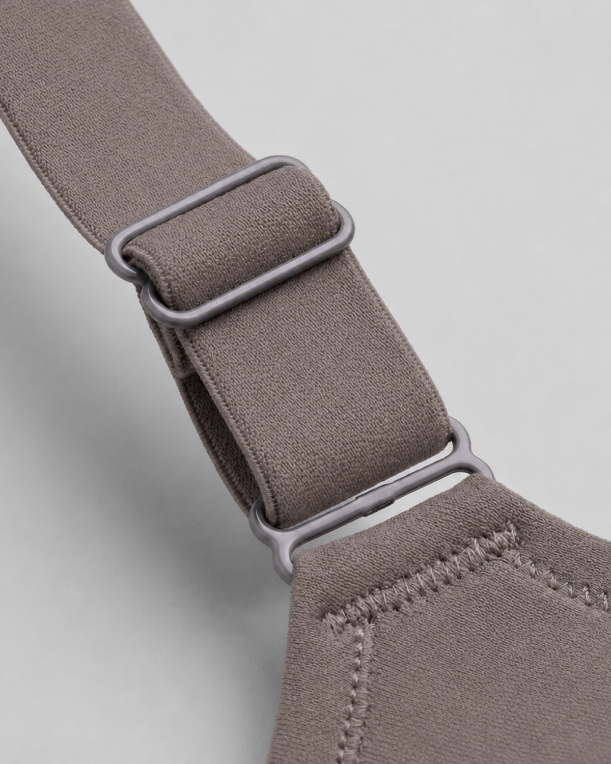 CURVS Full Coverage Bra - Grey #Color_Grey