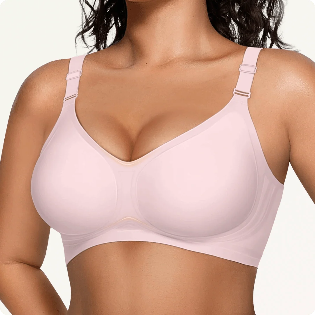 Wireless Front - Adjustable JellyWire™ Push Up Bra - for Black