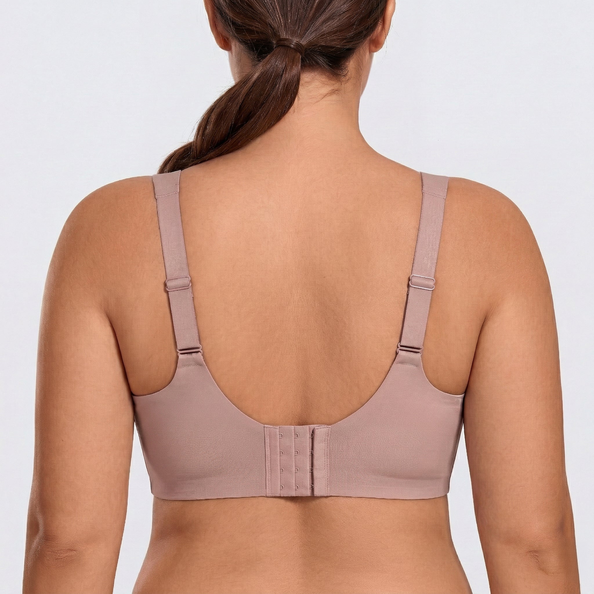 Wireless Full Coverage JellyWire Bra - for Dusty Rose #Color_Dusty Rose