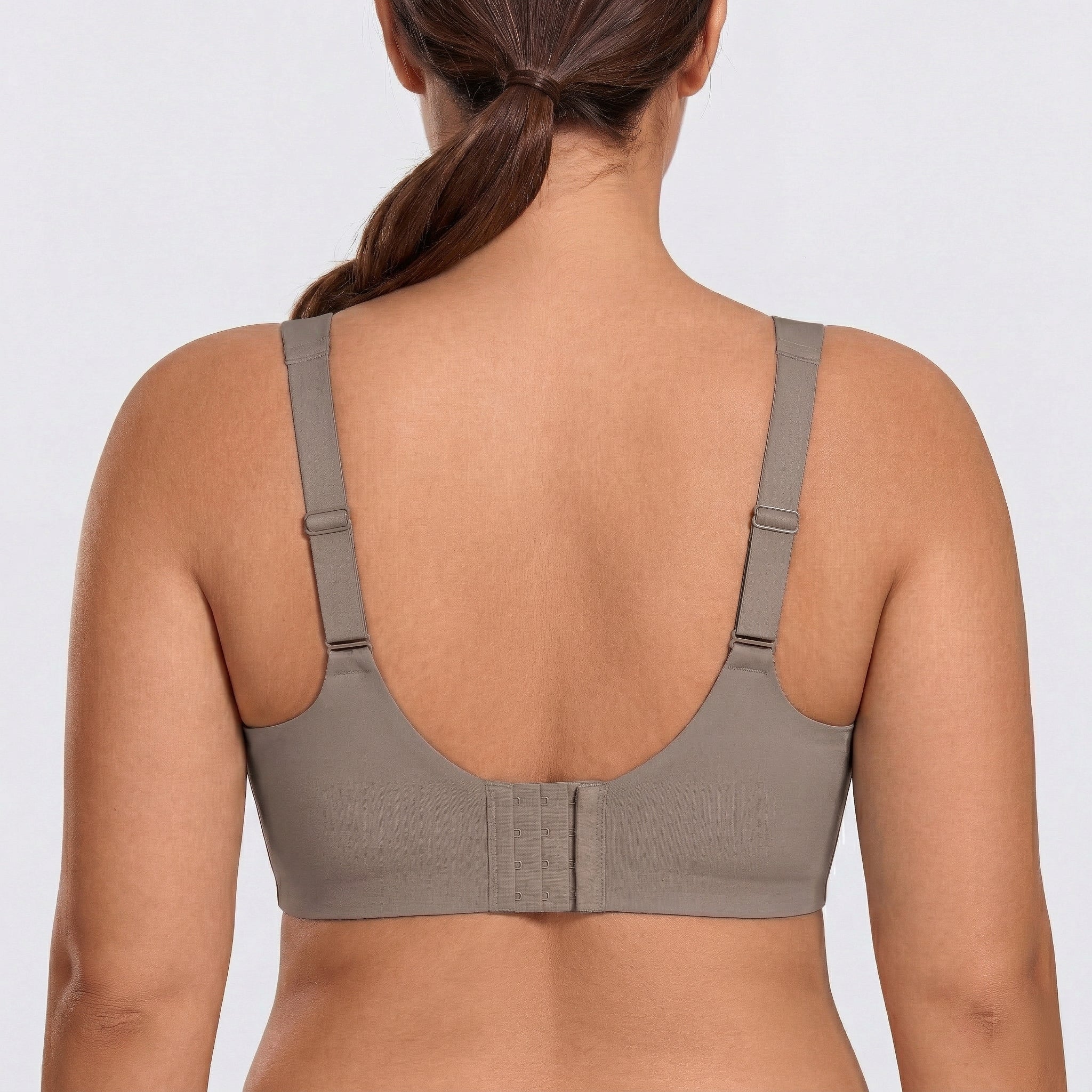 Wireless Full Coverage JellyWire Bra - for Grey #Color_Grey