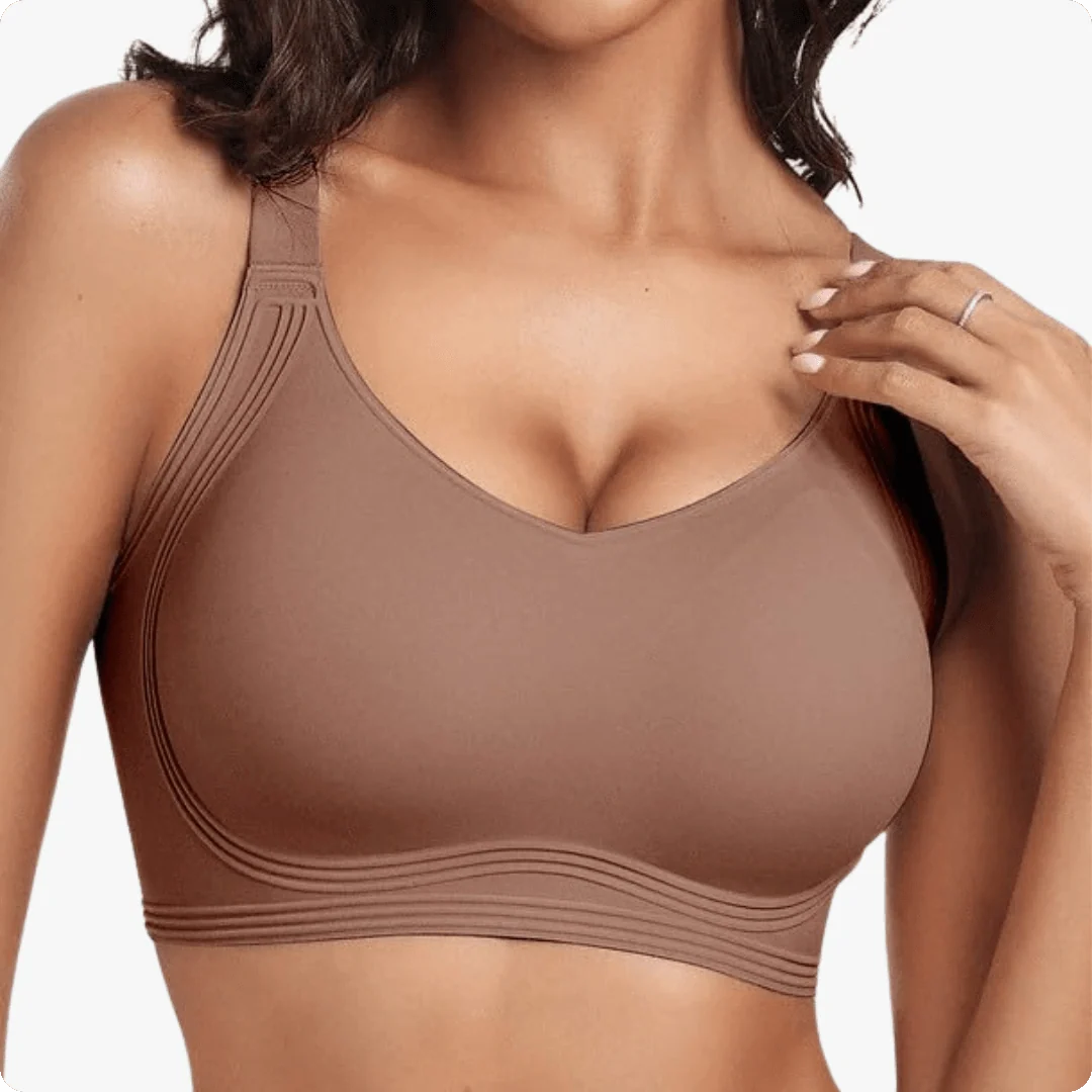 Wireless JellyWire™ Underband Support Bra - for Brown