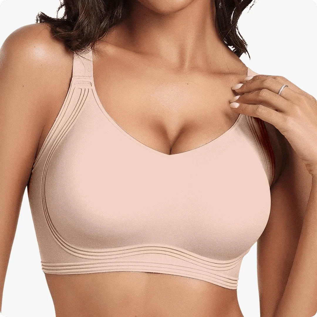 Wireless JellyWire™ Underband Support Bra - for Pink